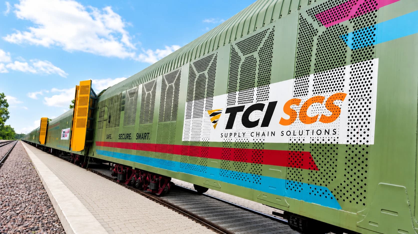 TCI SCS multimodal freight train