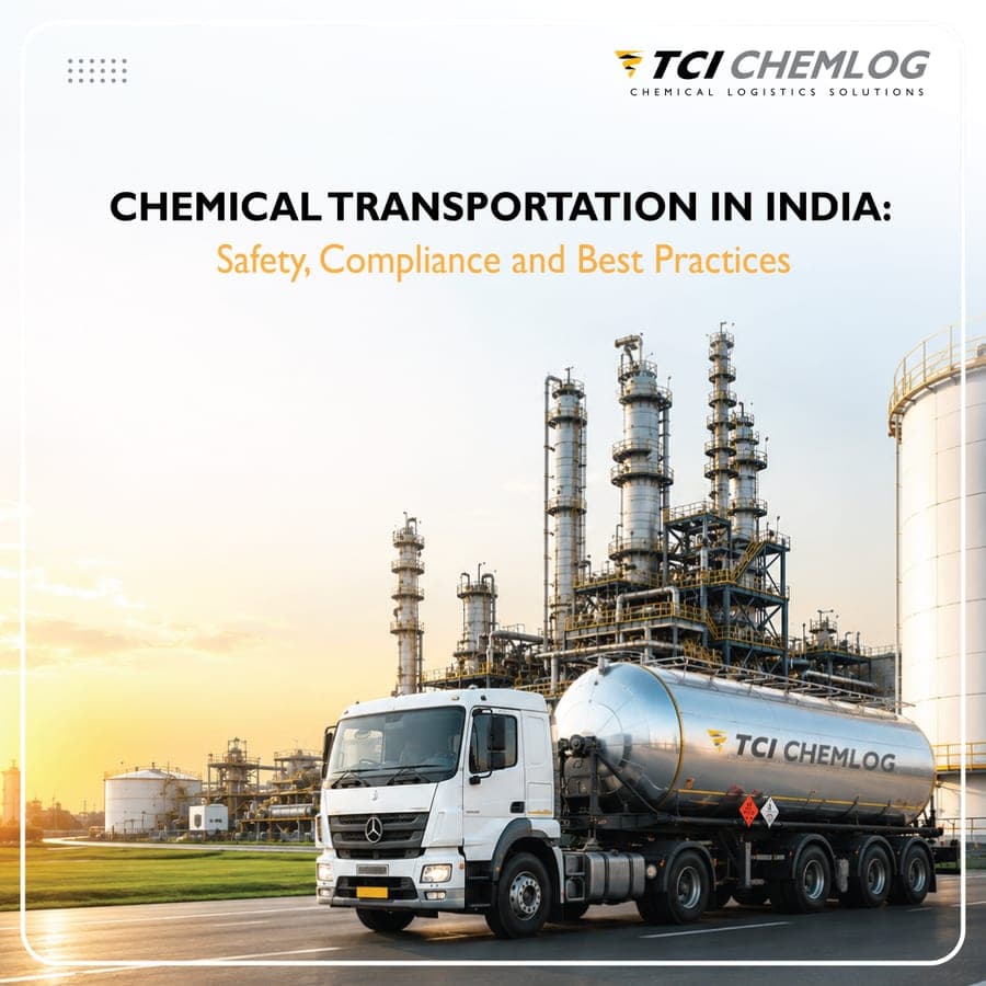 Chemical Transportation in India: Safety, Compliance and Best Practices