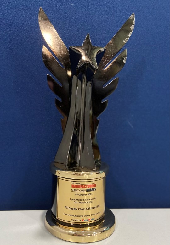 Award: Operational Excellence in 3PL Warehousing