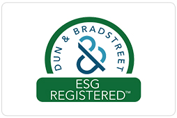 Dun & Bradstreet ESG Registered badge